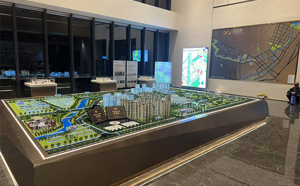 未来城地产项目沙盘